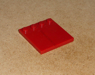 Lego 251031 (6179) destička hladká speciální 4x4 1 ks POUŽITÉ