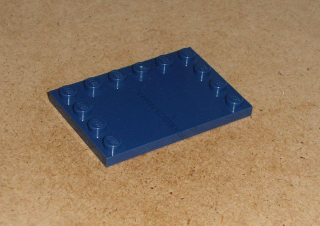 Lego 251051 (6180) destička hladká speciální 4x6 1 ks POUŽITÉ