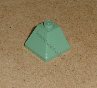 Lego 303770 (3045) šikmá, střecha 45 2x2 vnější roh 1 ks POUŽITÉ
