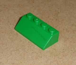 Lego 303970 (3037) šikmá, střecha 45 2x4 1 ks POUŽITÉ