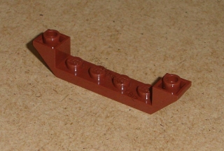 Lego 300912 (52501) šikmá, inverted 45 6x1 1 ks POUŽITÉ