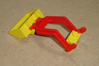 Lego 650901 (784, 3314, 3317) malá lžíce žlutá k bagru (sestava ze 3 ks) POUŽITÉ