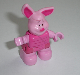 Lego Duplo D81390 (47205pb023) figurka medvídek Pú - Prasátko POUŽITÉ