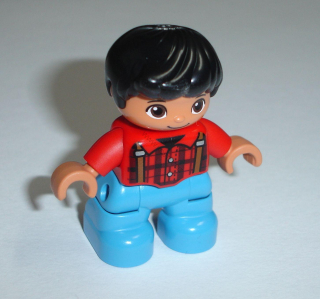 Lego Duplo D80802 (47205pb058) figurka dítě chlapeček POUŽITÉ