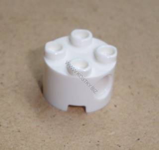 Lego 700144 (17485) kulatá kostka 2x2 s dírou 1 ks POUŽITÉ
