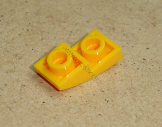 Lego 718290 (24201) šikmá, zakulacená 2x1 invert 1 ks POUŽITÉ