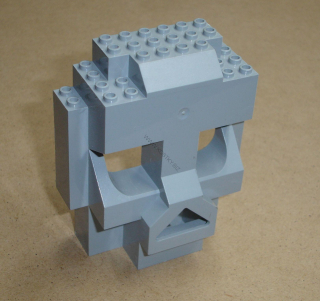 Lego 941452 (47991) skála ve tvaru lebky 4x10x10 1 ks POUŽITÉ