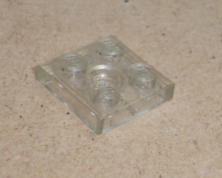 Lego 202120 (3022) destička, podložka 2x2 (může být lehce zežloutlé) 1 ks POUŽITÉ