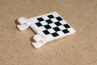 Lego 929859 (2335pb065) vlajka 2x2 s nálepkou na obou stranách 1 ks POUŽITÉ