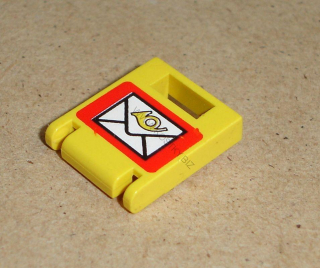 Lego 927240 (4346px1) dvířka s potiskem pro box 2x2x2 1 ks POUŽITÉ