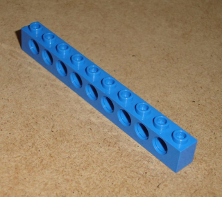 Lego 506995 (2730) technic kostka 1x10 1 ks POUŽITÉ