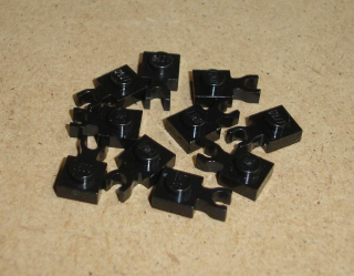 Lego 255780-X (4085b) destička speciální 1x1 s klipem 10 ks POUŽITÉ