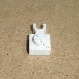 Lego 255830 (4085b) destička speciální 1x1 s klipem 1 ks POUŽITÉ