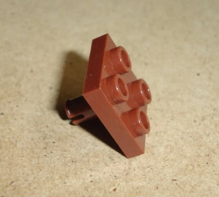Lego 259790 (2476) destička speciální 2x2, s pinem 1 ks POUŽITÉ