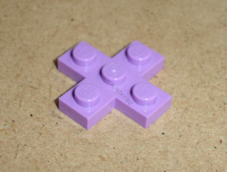 Lego 261090 (15397) destička, podložka 3x3 kříž 1 ks POUŽITÉ