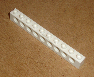 Lego 507045 (2730) technic kostka 1x10 1 ks POUŽITÉ