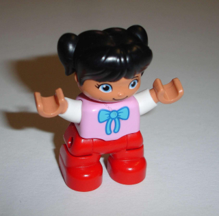 Lego Duplo D80877 (47205pb032) figurka dítě holčička POUŽITÉ