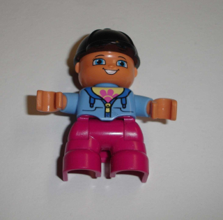 Lego Duplo D80878 (47205pb040) figurka dítě holčička POUŽITÉ