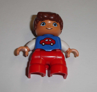 Lego Duplo D80812 (47205pb031) figurka dítě chlapeček POUŽITÉ