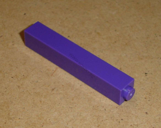 Lego 100610 (2453b) kostka 1x1x5 1 ks POUŽITÉ