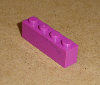 Lego 101945 (3010) kostka 1x4 1 ks POUŽITÉ