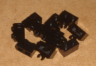 Lego 151925-X (30237b) kostky s klipem 10 ks POUŽITÉ