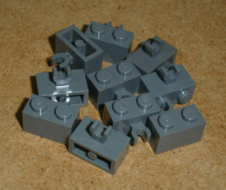 Lego 151940-X (30237b) kostky s klipem 10 ks POUŽITÉ