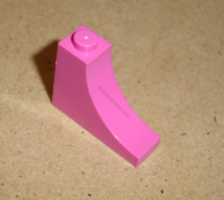 Lego 420580 (18653) zakulacená kostka inverted 1x3x2 1 ks POUŽITÉ