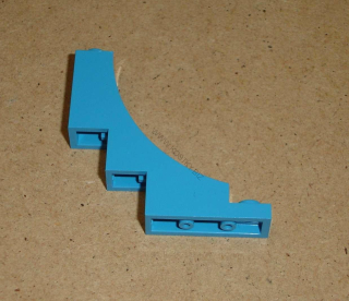 Lego 421375 (30099) mostový oblouk 1x5x4 lomený invert 1 ks POUŽITÉ