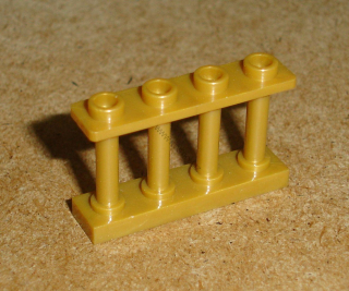 Lego 425385 (15332) plot, zábradlí 1x4x2 1 ks POUŽITÉ