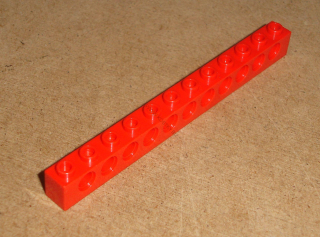 Lego 507110 (3895) technic kostka 1x12 1 ks POUŽITÉ