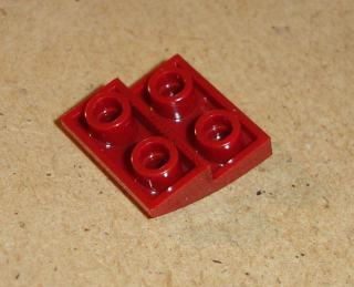 Lego 701165 (32803) šikmá, zakulacená 2x2 inverted 1 ks POUŽITÉ