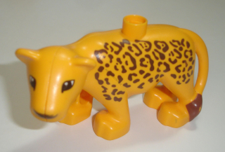 Lego Duplo D00720-2 (8435pb01) leopard (lehce smázlý čumák viz foto) POUŽITÉ
