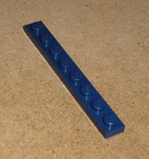 Lego 201510 (3460) destička, podložka 1x8 1 ks POUŽITÉ
