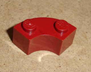 Lego 700243 (85080) kulatá kostka 2x2 čtvrtkruh 1 ks POUŽITÉ