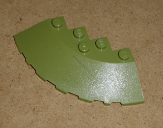 Lego 700303 (95188) kulatá kostka 6x6 čtvrtkruh 1 ks POUŽITÉ