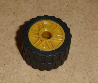 Lego 636355 (55981, 30648 / 89201) kolo 18 mm D. x 14mm s pneu 24 x 14 1 ks POUŽITÉ