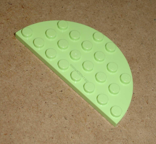 Lego 700540-3 (22888) kulatá destička 4x8 půlhruh 1 ks POUŽITÉ