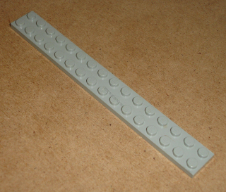 Lego 203675 (4282) destička, podložka 2x16 1 ks POUŽITÉ