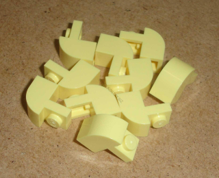 Lego 717800-X (6091) zakulacené kostky 10 ks POUŽITÉ