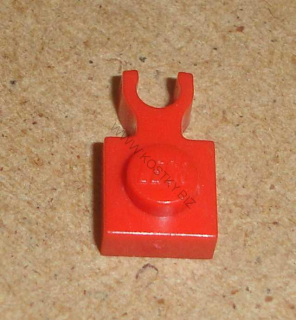 Lego 255815 (4085b) destička speciální 1x1 s klipem 1 ks POUŽITÉ