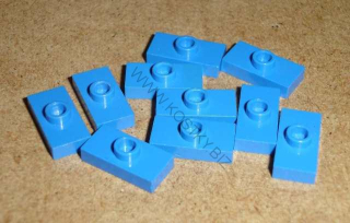 Lego 256225-X (3794a) destička speciální 1x2 10 ks POUŽITÉ