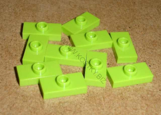 Lego 256290-X (3794a) destička speciální 1x2 10 ks POUŽITÉ