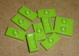 Lego 256130-X (15573) destička speciální 1x2 10 ks POUŽITÉ