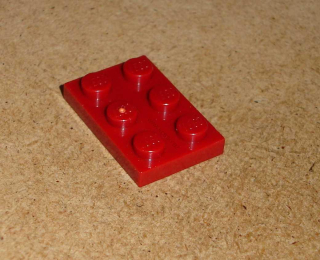 Lego 202390 (3021) destička, podložka 2x3 1 ks POUŽITÉ