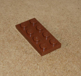 Lego 202565 (3020) destička, podložka 2x4 1 ks POUŽITÉ