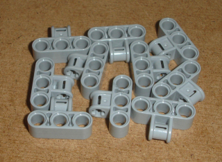 Lego 512620-X (63869) technic spojka osy a pinu 10 ks POUŽITÉ