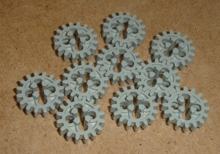 Lego 515220-X (4019) technic oz.kolo 16 zubů 10 ks POUŽITÉ