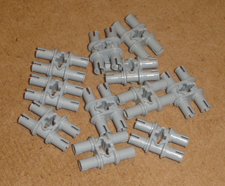Lego 540250-X (32138, 65098) technic pin dvojitý 10 ks POUŽITÉ
