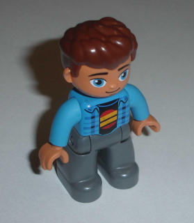 Lego Duplo D80018 (47394pb246) figurka muž POUŽITÉ